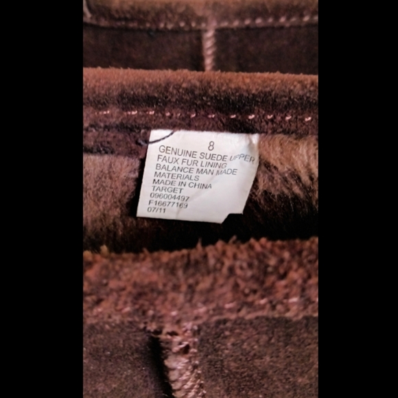 Xhilaration Brown Suede Boots - Picture 5 of 5